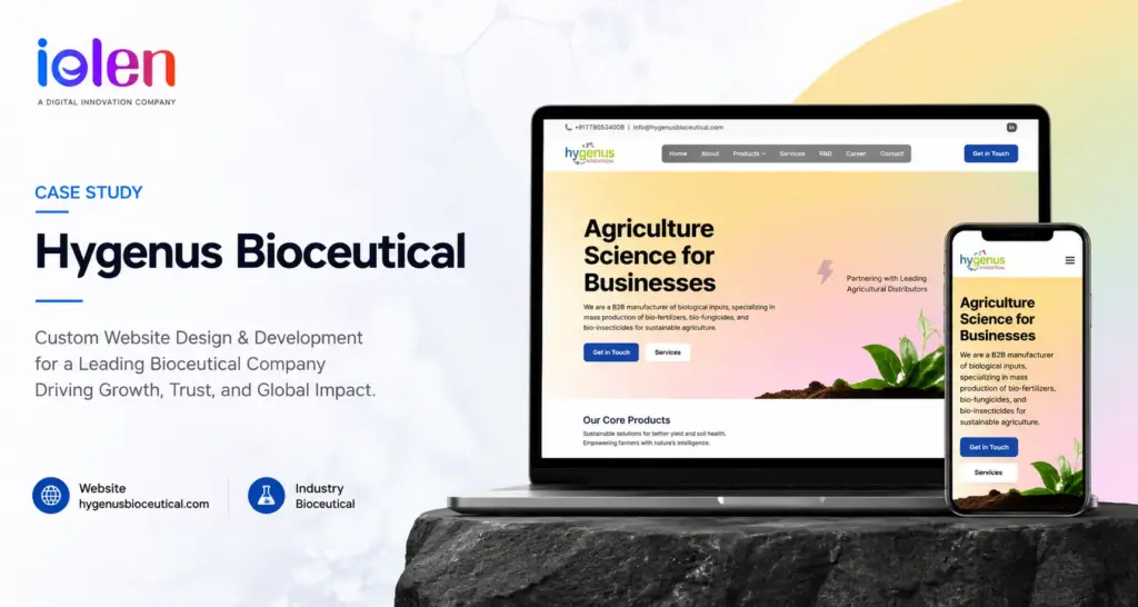 Hygenus Bioceutical Website